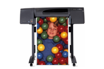 �������������� �������� � ������� � ������ HP DesignJet 800ps (24")