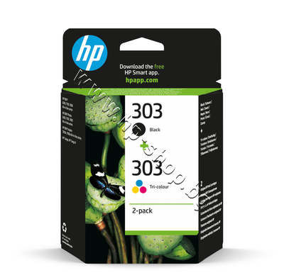 3YM92AE ������ HP 303 combo 2-pack, 4 �����