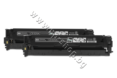 CE320AD ����� HP 128A �� CM1415/CP1525 2-pack, Black (2x2K)