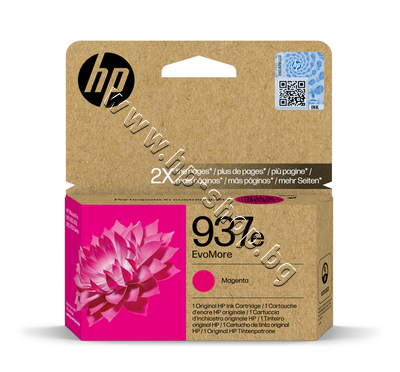 4S6W7NE ������� HP 937e, Magenta