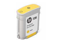 ������� � ����� �� �������������� �������� � ������� HP 728, Yellow (40 ml)