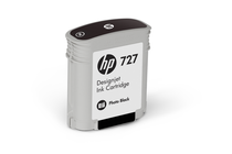 ������� � ����� �� �������������� �������� � ������� HP 727, Photo Black (40 ml)