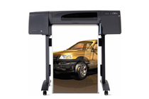 �������������� �������� � ������� � ������ HP DesignJet 800 (24")