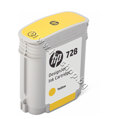 F9J61A ������� HP 728, Yellow (40 ml)