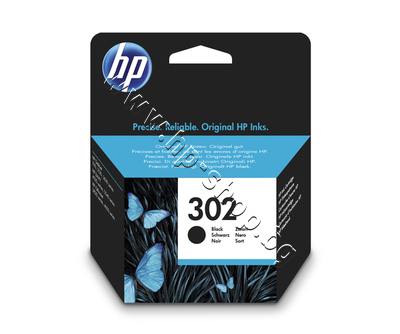 F6U66AE ������ HP 302, Black