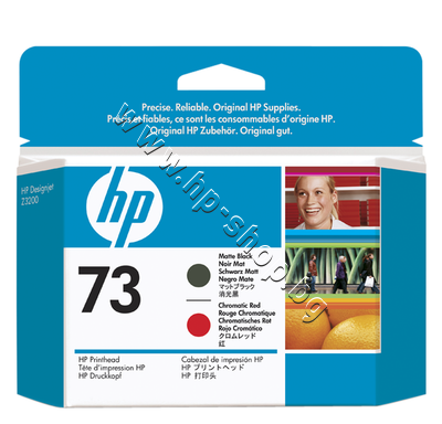 CD949A ����� HP 73, Matte Black + Chromatic Red