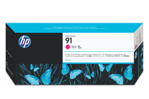 ������� � ����� �� �������������� �������� � ������� HP 91, Magenta (775 ml)