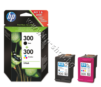 CN637EE ������ HP 300 combo 2-pack, 4 �����