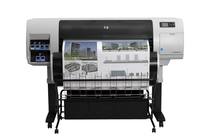 �������������� �������� � ������� � ������ HP DesignJet T7100