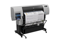 �������������� �������� � ������� � ������ HP DesignJet T7100