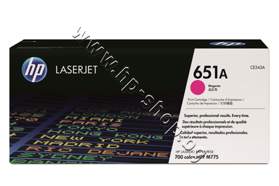 CE343A ����� HP 651A �� M775, Magenta (16K)