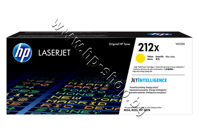 W2122X ����� HP 212X �� M554/M555/M578, Yellow (10K)