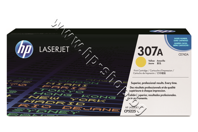 CE742A ����� HP 307A �� CP5225, Yellow (7.3K)