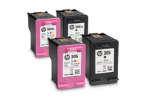 ������� � ����� �� ���������������� �������� � ������ HP 305XL, Tri-color
