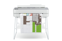 �������������� �������� � ������� � ������ HP DesignJet Studio Steel (61cm)