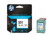 ������� � ����� �� ���������������� �������� � ������ HP 351, Tri-color