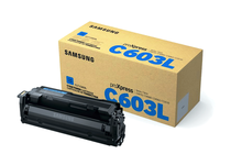 ����� ������ � ������ �� ������ ������� �������� Samsung � ����� Samsung CLT-C603L �� SL-C3510/C4010/C4060, Cyan (10K)