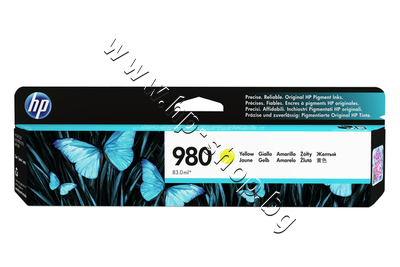D8J09A ������� HP 980, Yellow