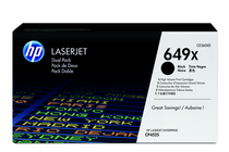 ����� ������ � ������ �� ������ ������� �������� � ����� HP 649X �� CP4525 2-pack, Black (2x17K)