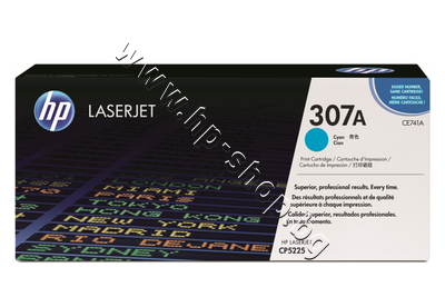 CE741A ����� HP 307A �� CP5225, Cyan (7.3K)