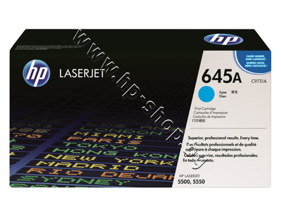 C9731A ����� HP 645A �� 5500/5550, Cyan (12K)