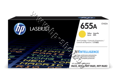 CF452A ����� HP 655A �� M652/M653/M681/M682, Yellow (10.5K)