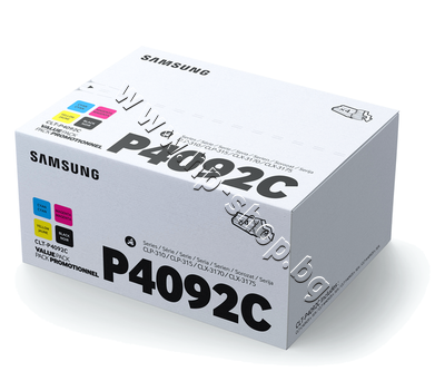 SU392A ����� Samsung CLT-P4092C �� CLP-310/CLX-3170 4-pack, 4 ����� (4.5K)