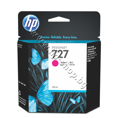 B3P14A ������� HP 727, Magenta (40 ml)