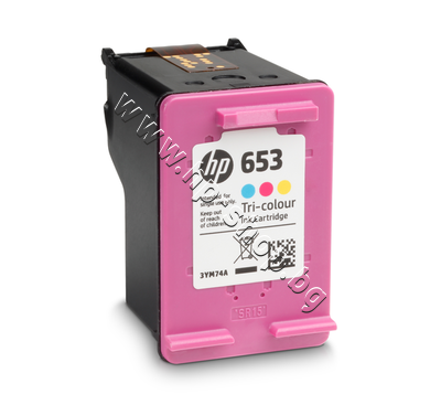 3YM74AE ������ HP 653, Tri-color