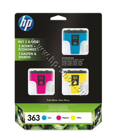 CB333EE ������� HP 363 combo 3-pack, 3 �����