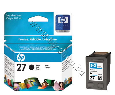 C8727AE ������ HP 27, Black