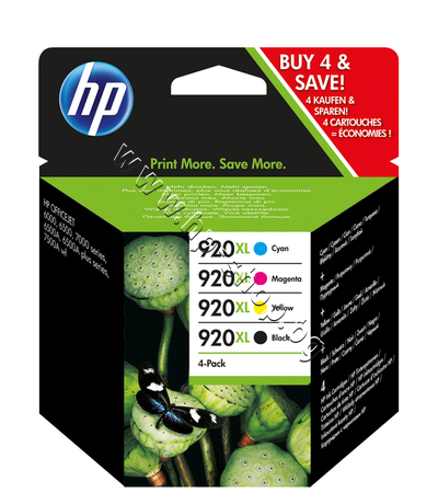 C2N92AE ������� HP 920XL combo 4-pack, 4 �����