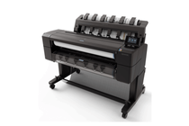 �������������� �������� � ������� � ������ HP DesignJet T1500ps