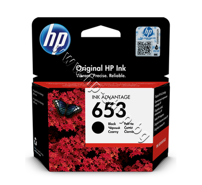 3YM75AE ������ HP 653, Black