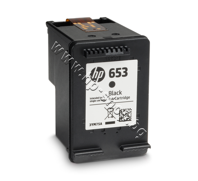 3YM75AE ������ HP 653, Black