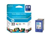 ������� � ����� �� ���������������� �������� � ������ HP 22, Tri-color