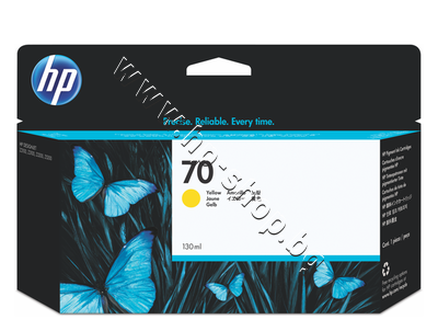 C9454A ������� HP 70, Yellow (130 ml)