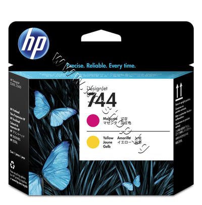 F9J87A ����� HP 744, Magenta + Yellow