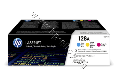CF371AM ����� HP 128A �� CM1415/CP1525 3-pack, 3 ����� (3x1.3K)