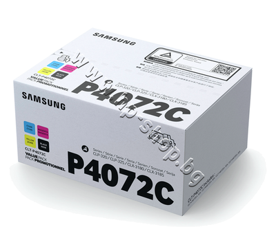SU382A ����� Samsung CLT-P4072C �� CLP-320/CLX-3180 4-pack, 4 ����� (4.5K)