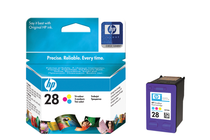 ������� � ����� �� ���������������� �������� � ������ HP 28, Tri-color