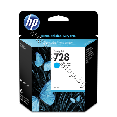 F9J63A ������� HP 728, Cyan (40 ml)