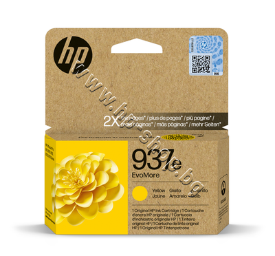 4S6W8NE ������� HP 937e, Yellow