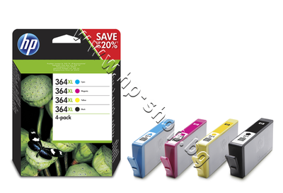 N9J74AE ������� HP 364XL combo 4-pack, 4 �����