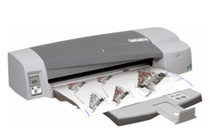 �������������� �������� � ������� � ������ HP DesignJet 111 (Tray)