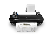 �������������� �������� � ������� � ������ HP DesignJet T120