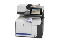 ������� ����������������� ���������� (��������) � ������� HP Color LaserJet Enterprise M575c mfp