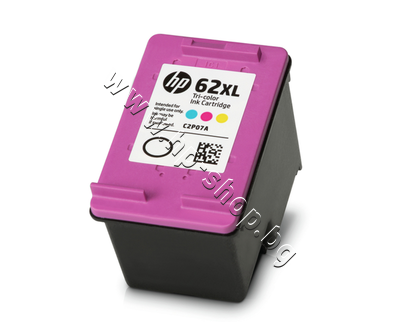 C2P07AE ������ HP 62XL, Tri-color