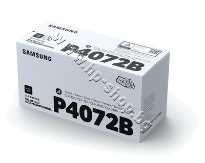 SU381A ����� Samsung CLT-P4072B �� CLP-320/CLX-3180 2-pack, Black (2x1.5K)