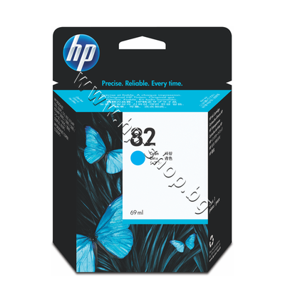 C4911A ������� HP 82, Cyan (69 ml)
